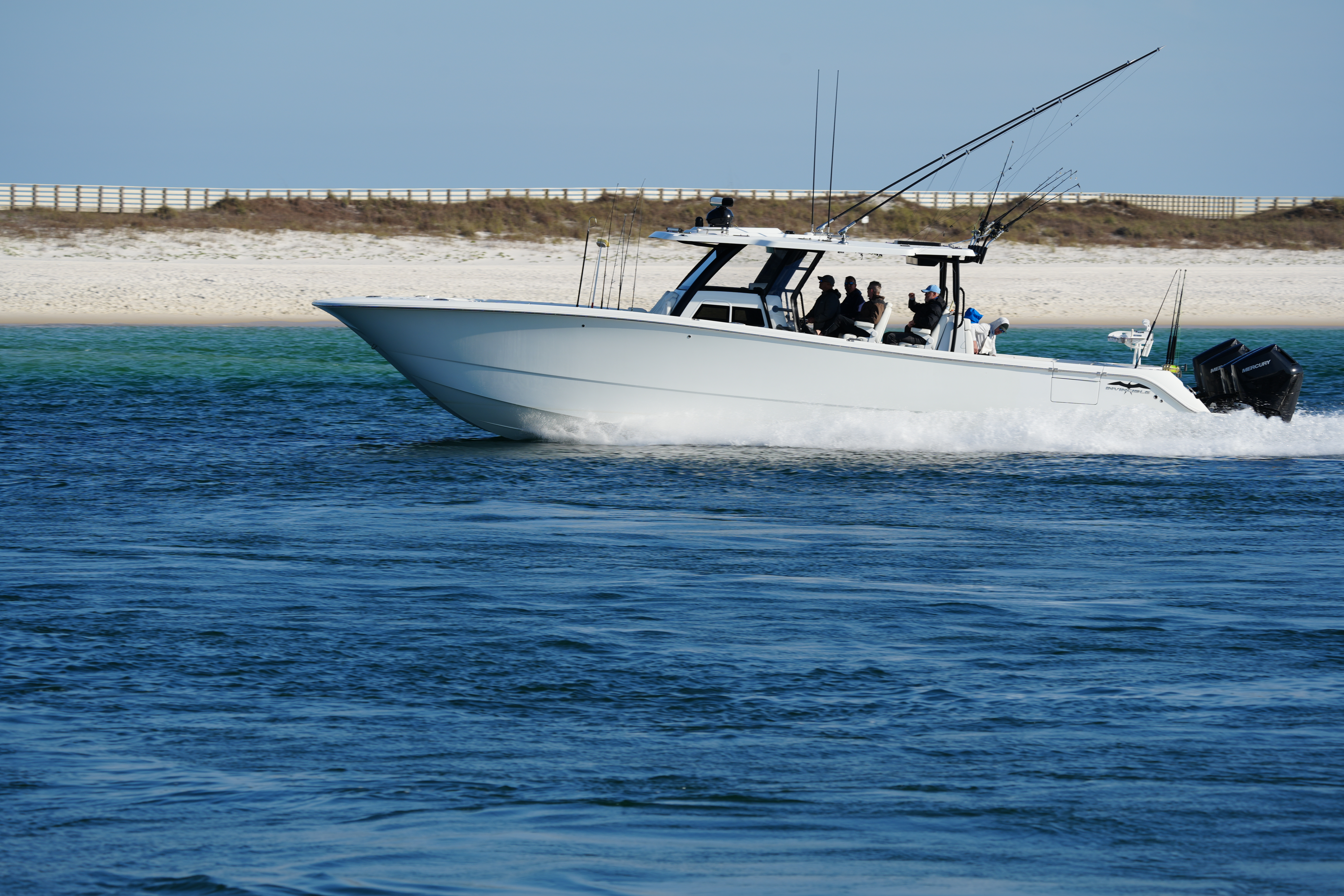 Invincible Center Console Catamaran Orange Beach Ono Island Alabama